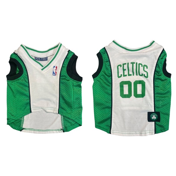 Pets First NBA Boston Celtics Dog Jersey Size Medium - Picture 2 of 5